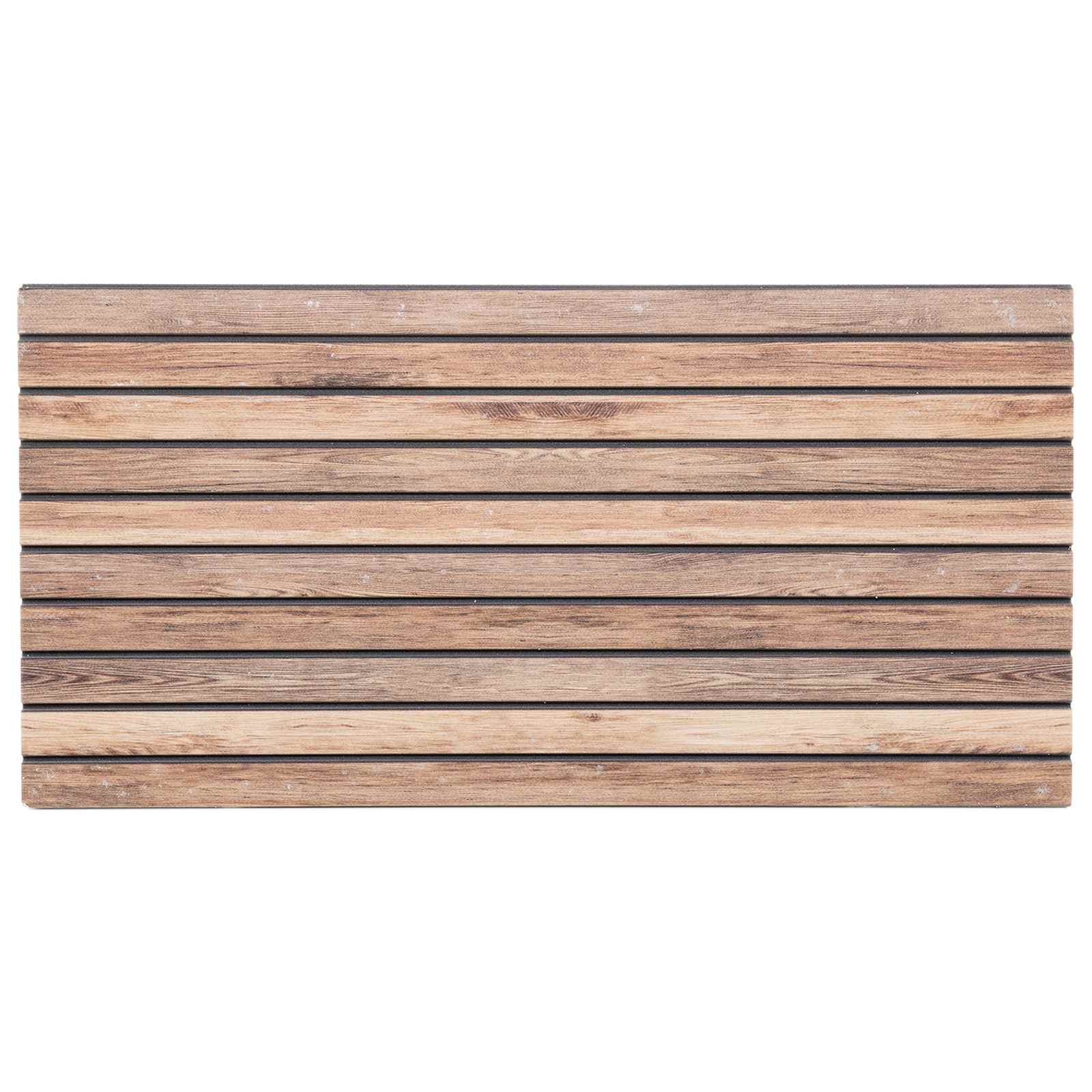 Zidne panele 5 pcs Svijetlosmeđa 100 x 50 cm EPS pjena