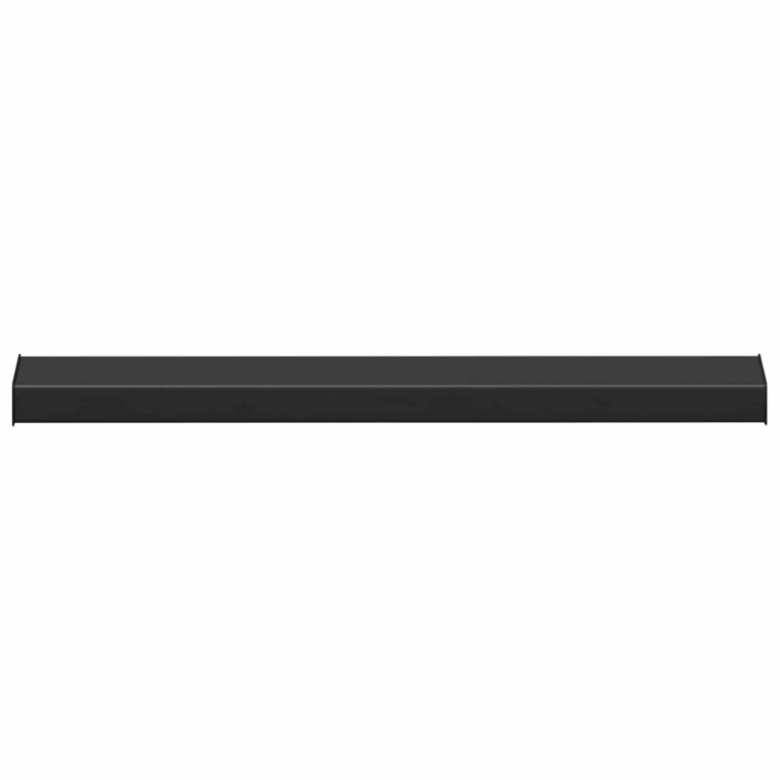Prozorska klupčica Crno s drvenim uzorkom 60 x 10 x 4,5 cm PVC