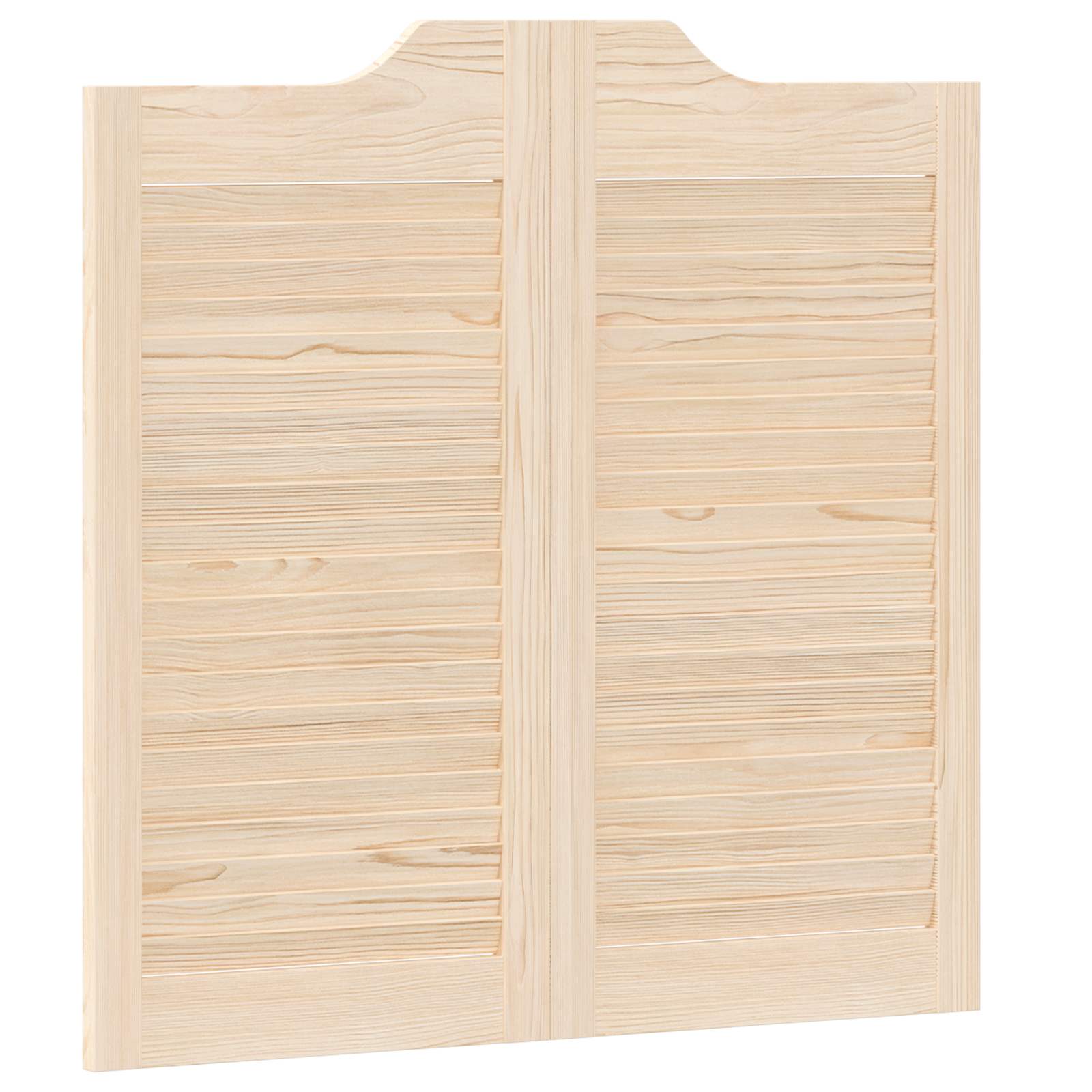 Vrata na rasklapanje Prirodna 80 x 40 cm Masivna borovina