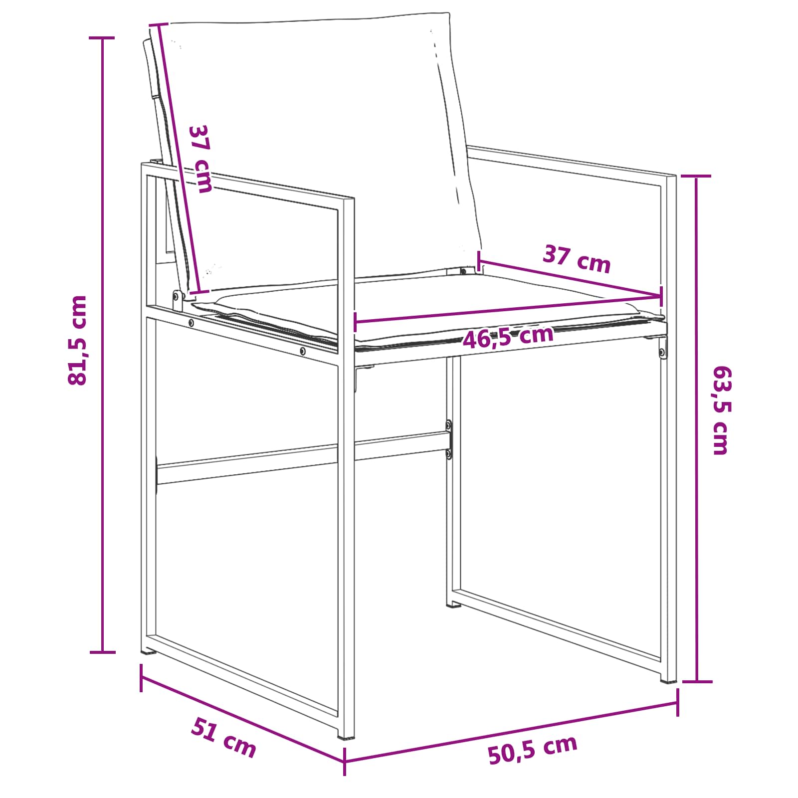 Vrtni set za objed 5 pcs Bijela i svjetlosiva 80 x 80 x 73 cm