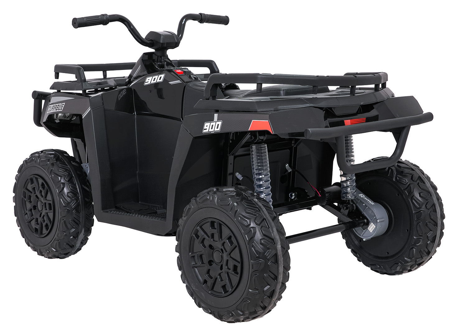 Quad na akumulator 4x4 ATV WOLF - crni