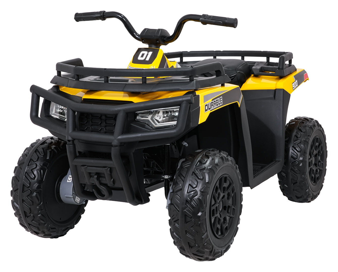 Quad na akumulator 4x4 ATV WOLF - narančasti