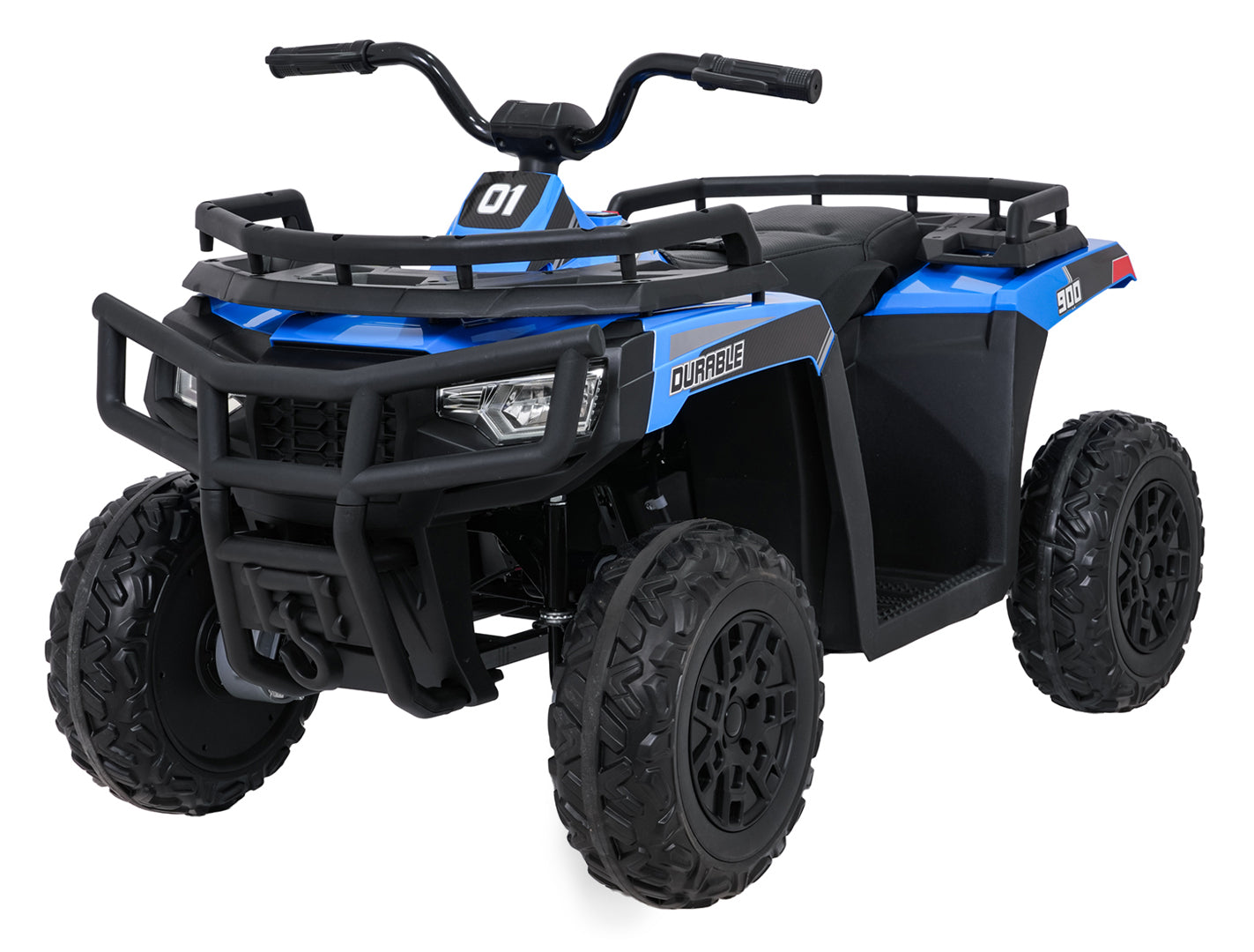 Quad na akumulator 4x4 ATV WOLF - plavi