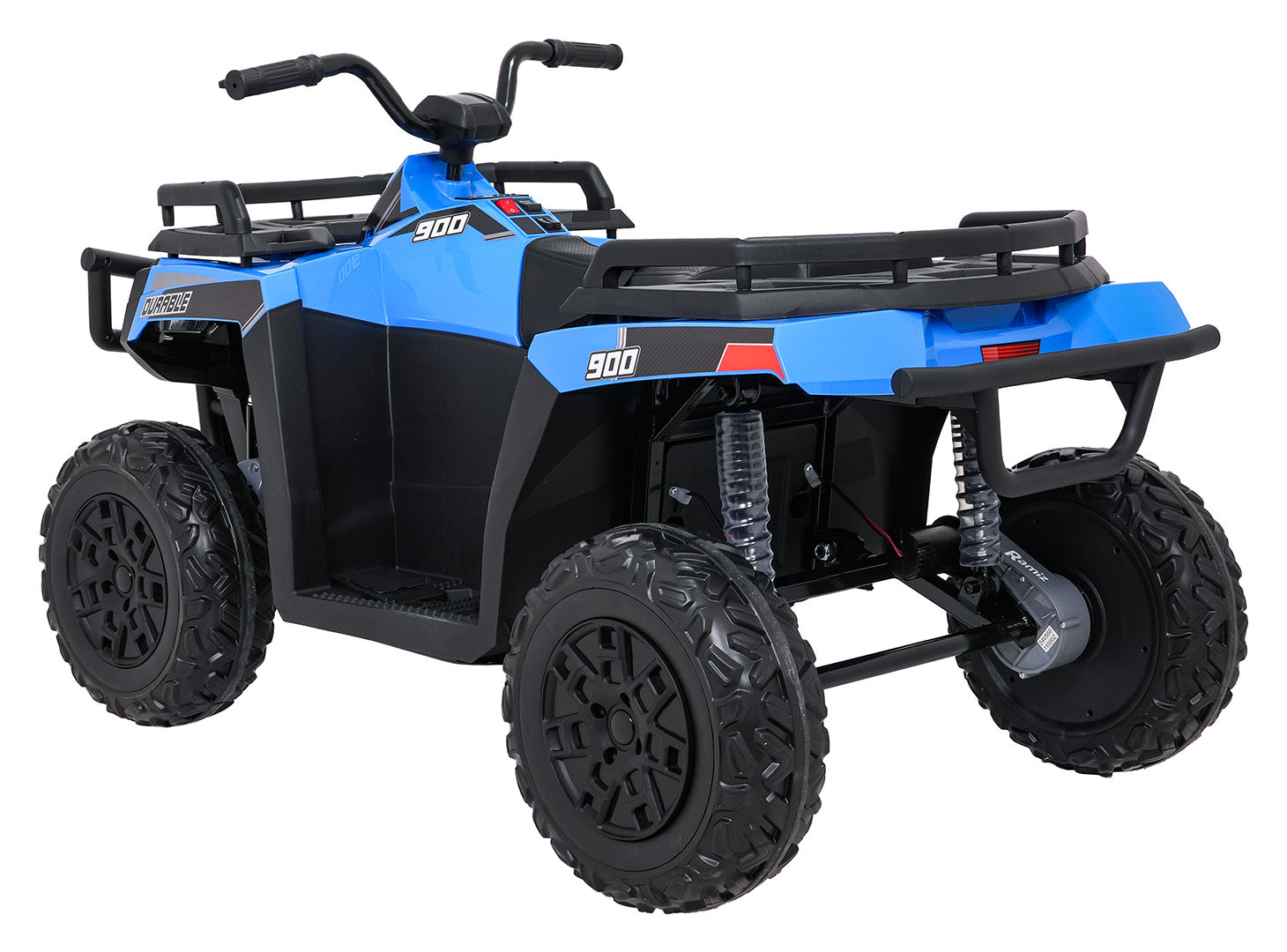 Quad na akumulator 4x4 ATV WOLF - plavi
