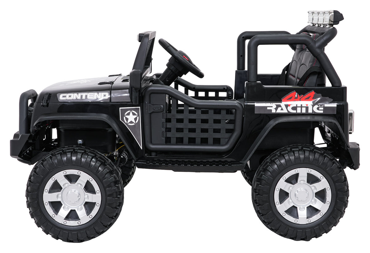 Auto na akumulator Jeep BEAST 4x4 - Crni