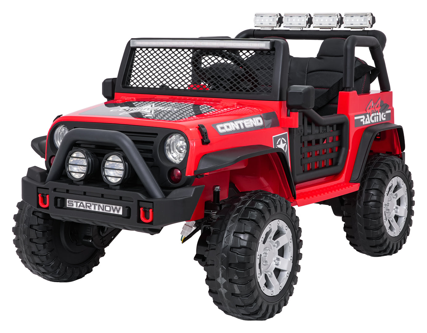 Auto na akumulator Jeep BEAST 4x4 - crveni