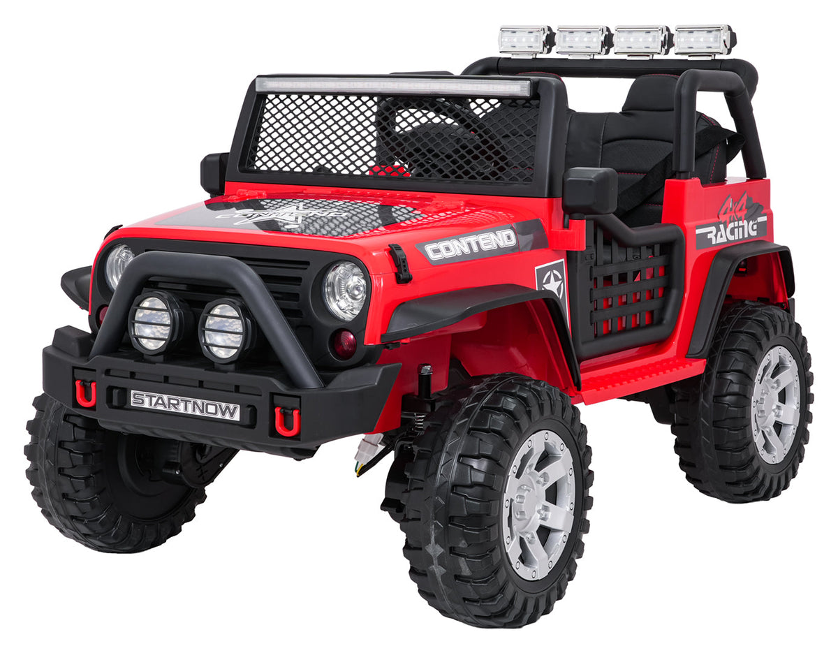 Auto na akumulator Jeep BEAST 4x4 - Crveni