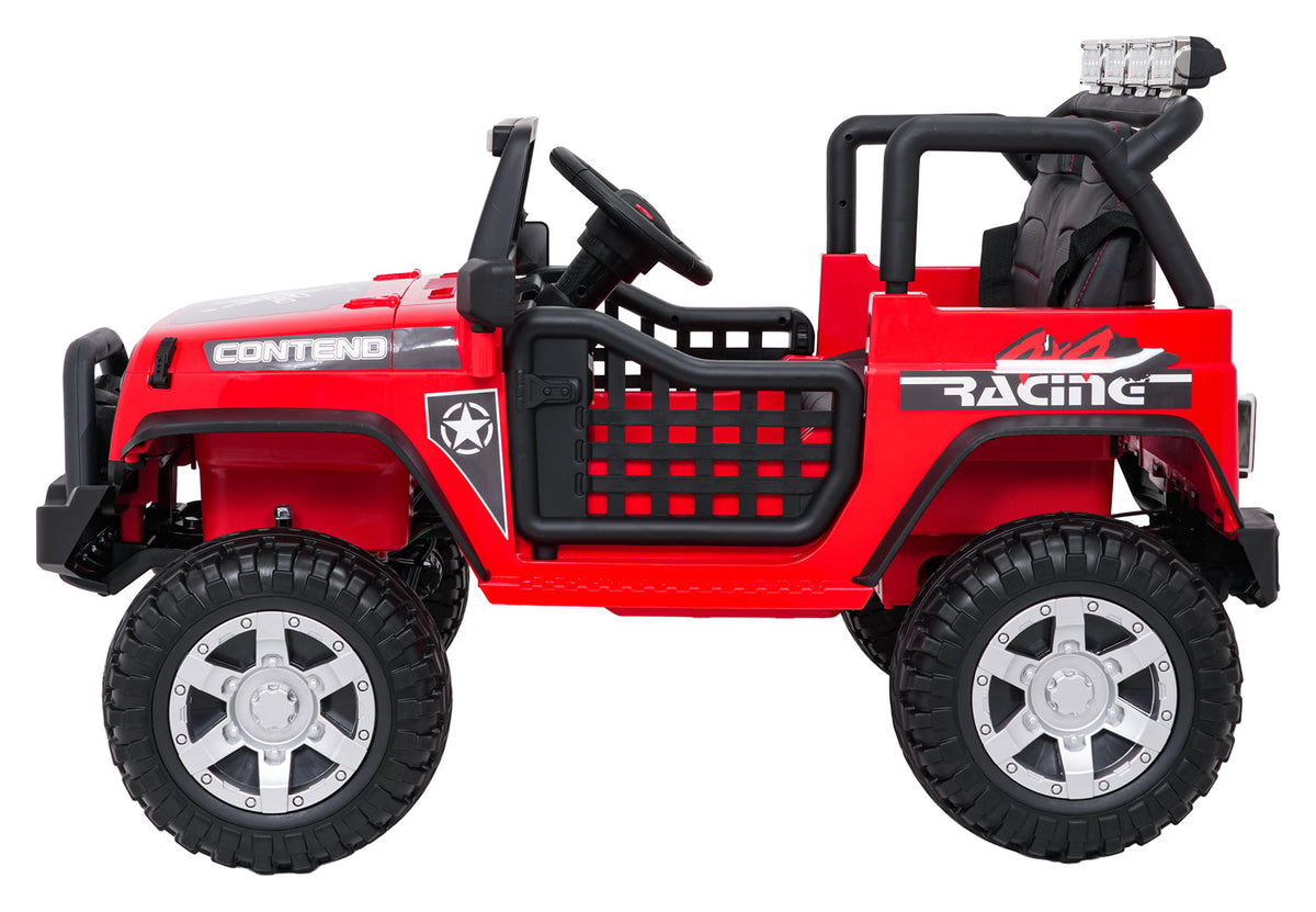Auto na akumulator Jeep BEAST 4x4 - Crveni