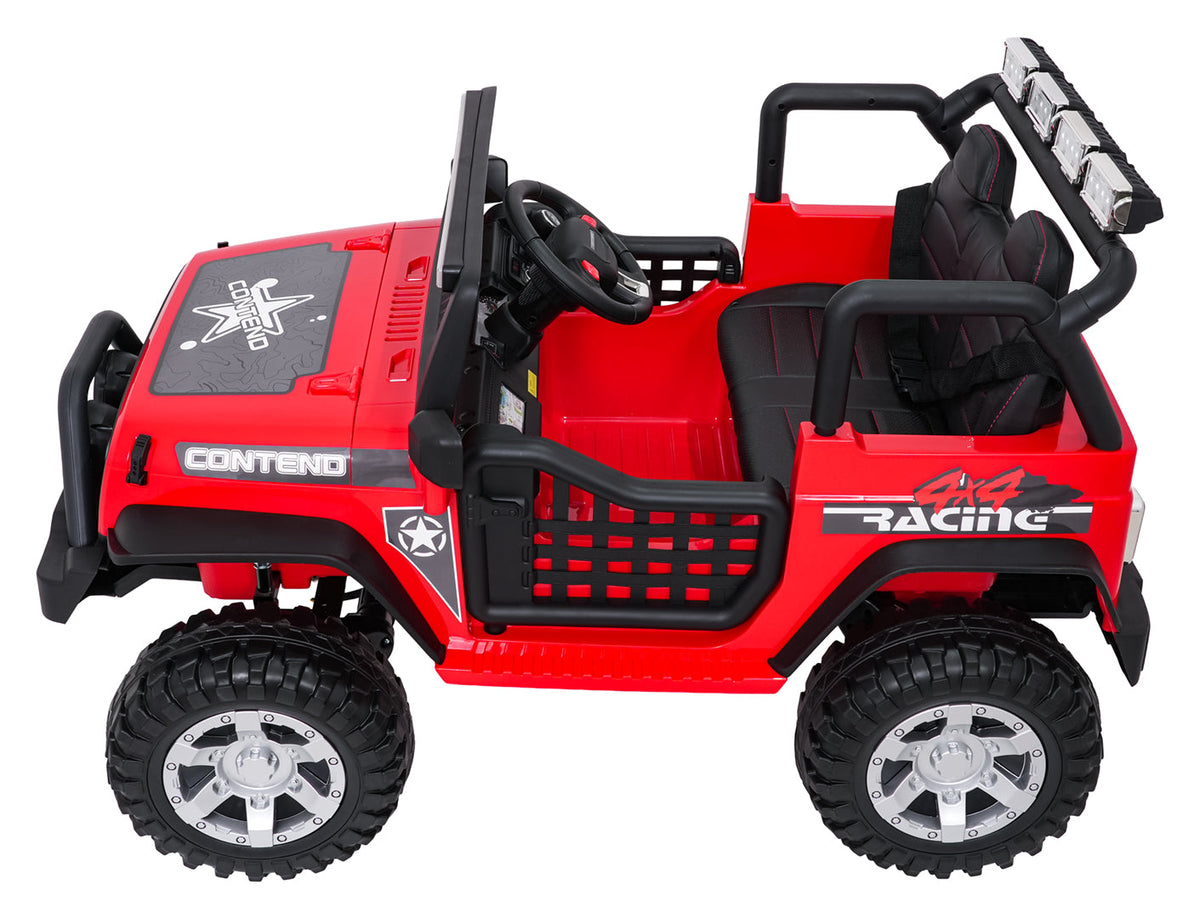 Auto na akumulator Jeep BEAST 4x4 - Crveni