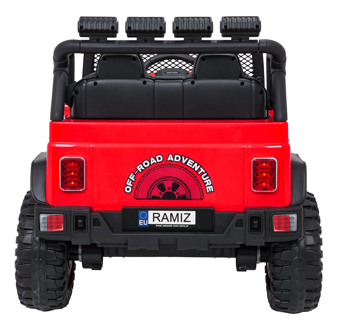 Auto na akumulator Jeep BEAST 4x4 - Crveni
