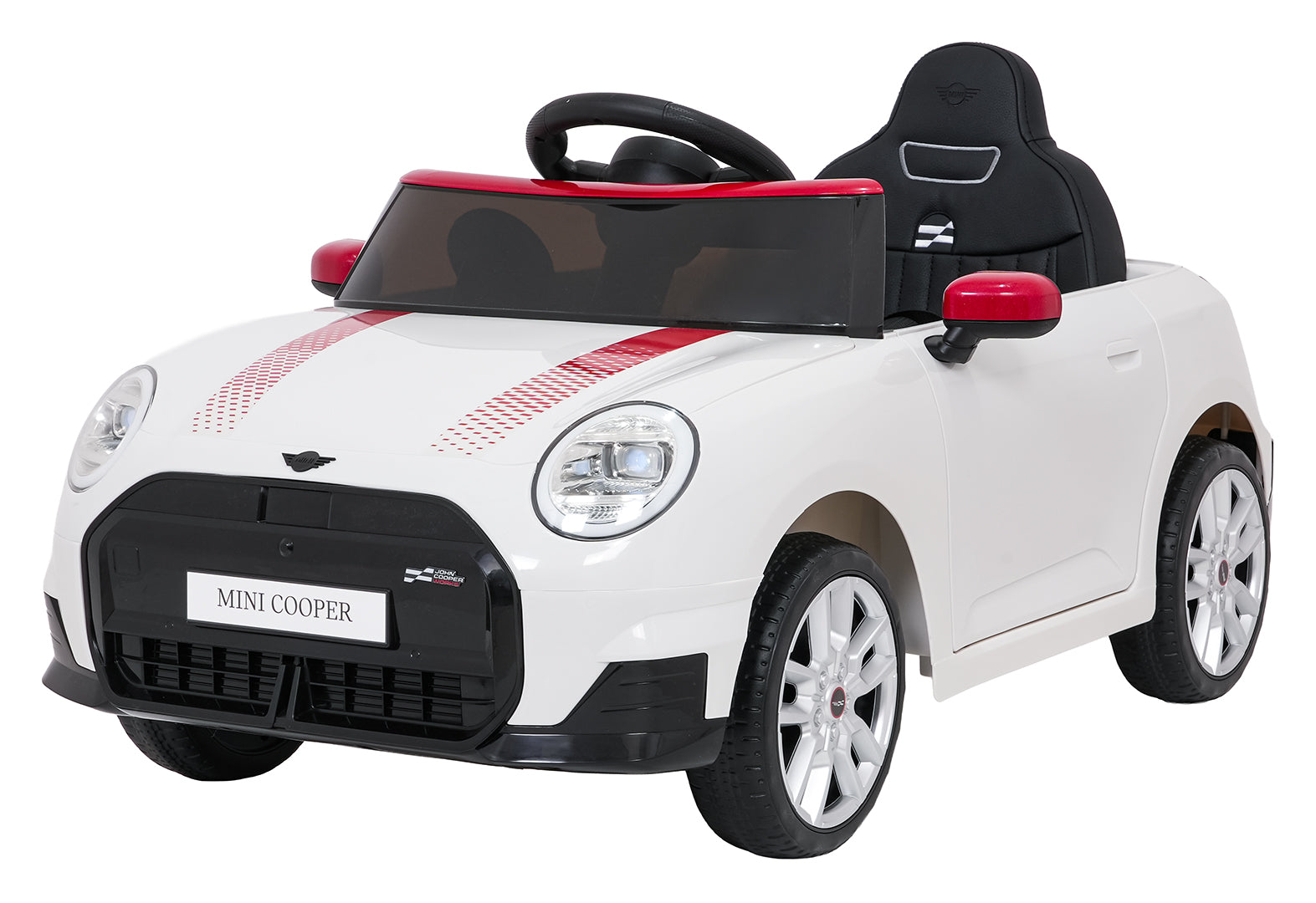 Licencirani auto na akumulator Mini Cooper - bijeli