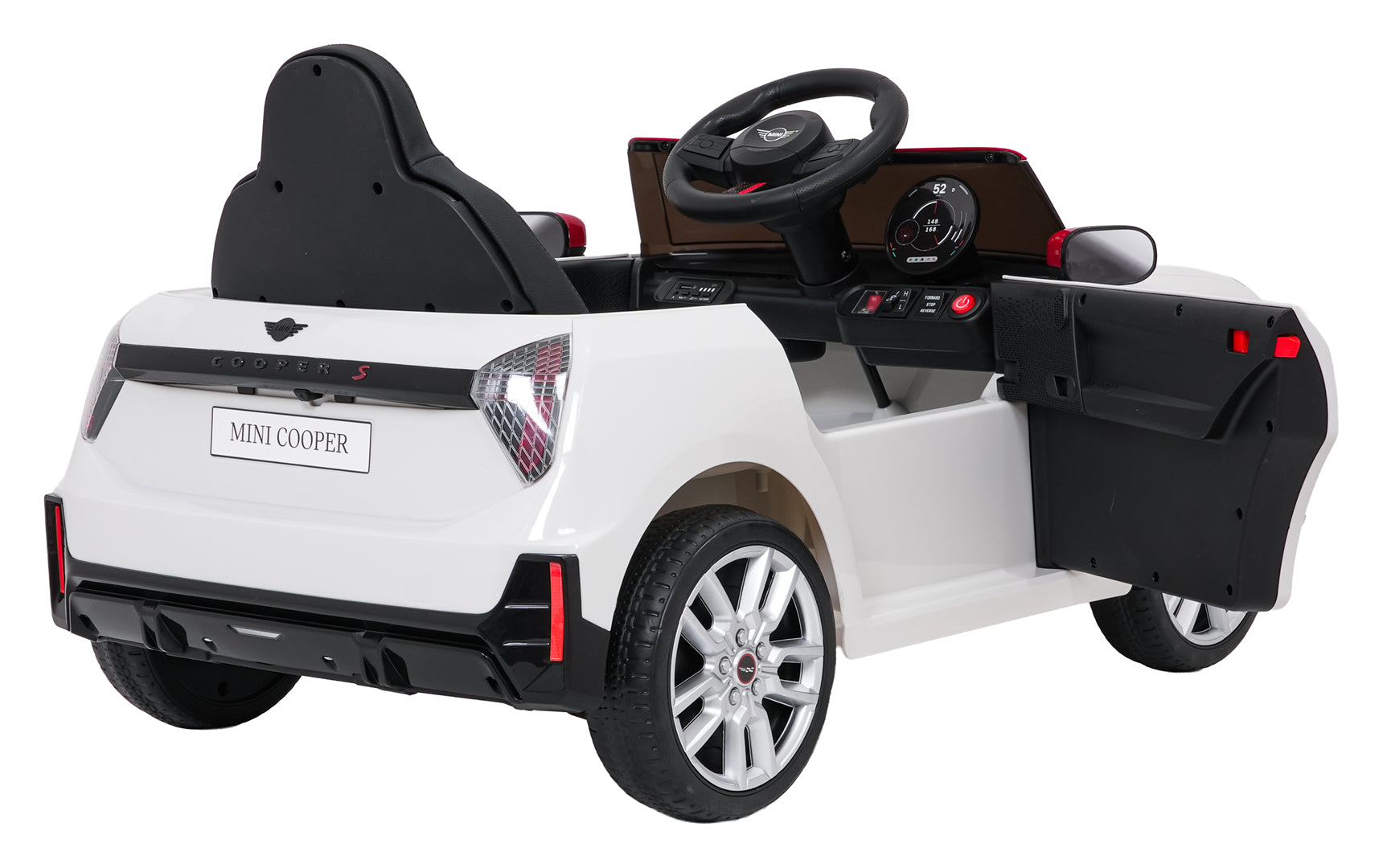 Licencirani auto na akumulator Mini Cooper - bijeli