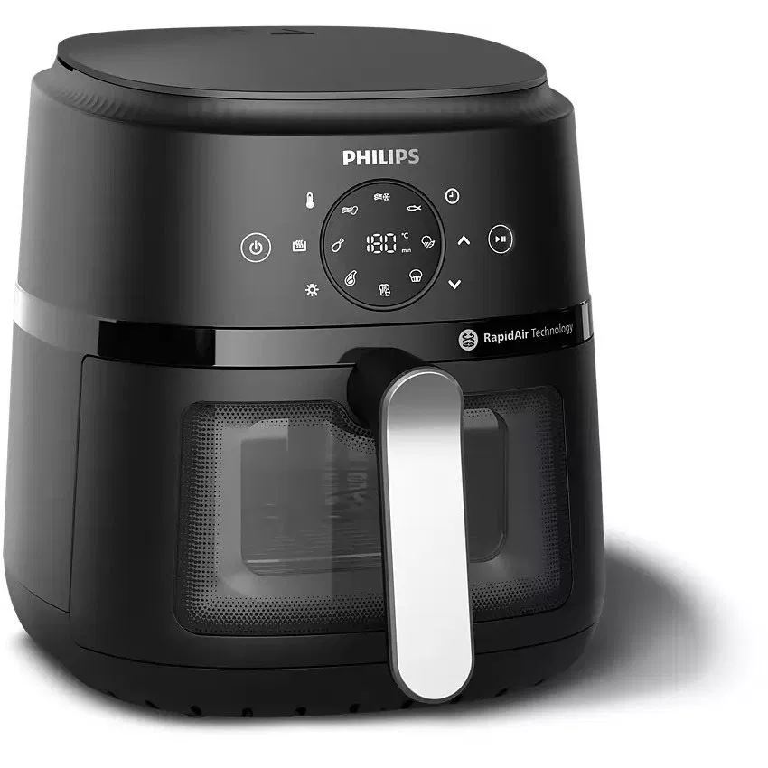 Philips 2000 series NA221/00 friteza Jednostruko 4,2 L Samostojeći 1500 W Friteza na vrući zrak Crno, Srebro