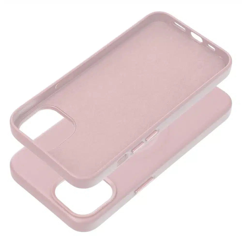 Roar kožené pouzdro Mag Case kompatibilní s MagSafe – pro iPhone 12 růžové