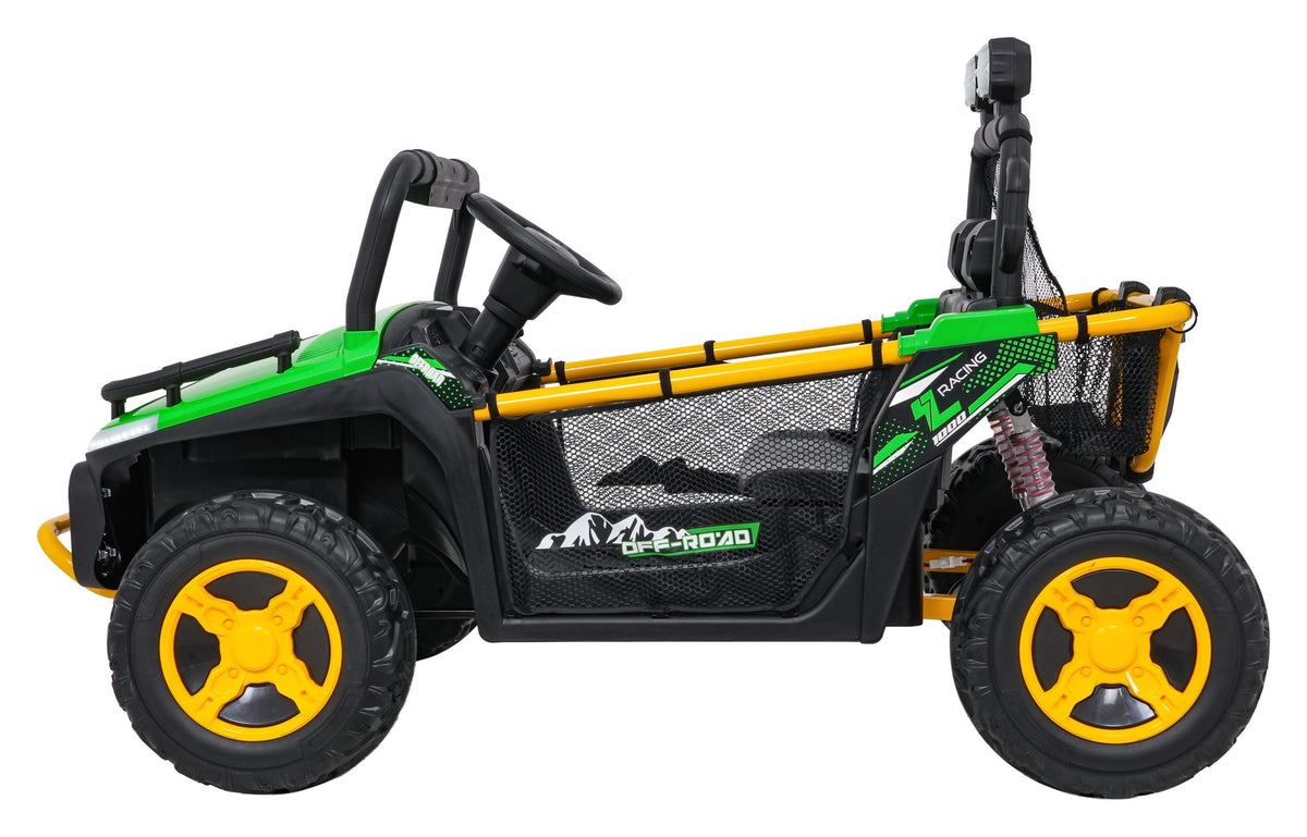 Buggy na akumulator UTV SPEED 2x80W- dvosjed - Zeleni