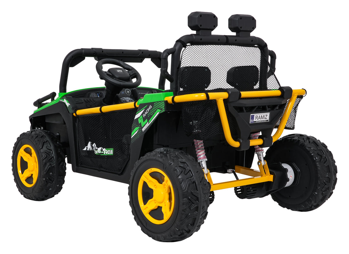 Buggy na akumulator UTV SPEED 2x80W- dvosjed - Zeleni