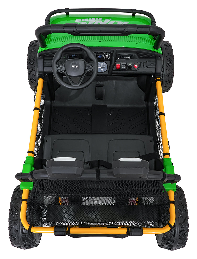 Buggy na akumulator UTV SPEED 2x80W- dvosjed - zeleni