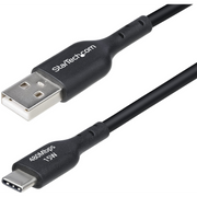 StarTech.com USB2AC15CMBK USB kabel USB 2.0 0,15 m USB A USB C 0,48 Gbit/s 15 W Crno