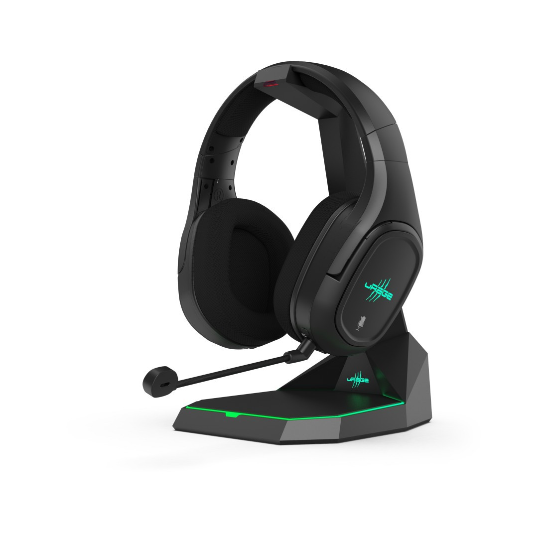Hama SoundZ 920 Slušalice Žičano i bežično Obruč za glavu Igranje USB Tip-C Bluetooth Postolje za punjenje Crno