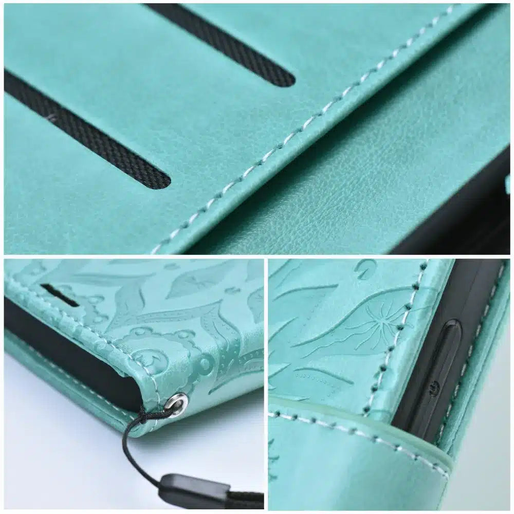 MEZZO Book case flipové pouzdro pro XIAOMI Redmi 12 4G / 12 5G mandala green