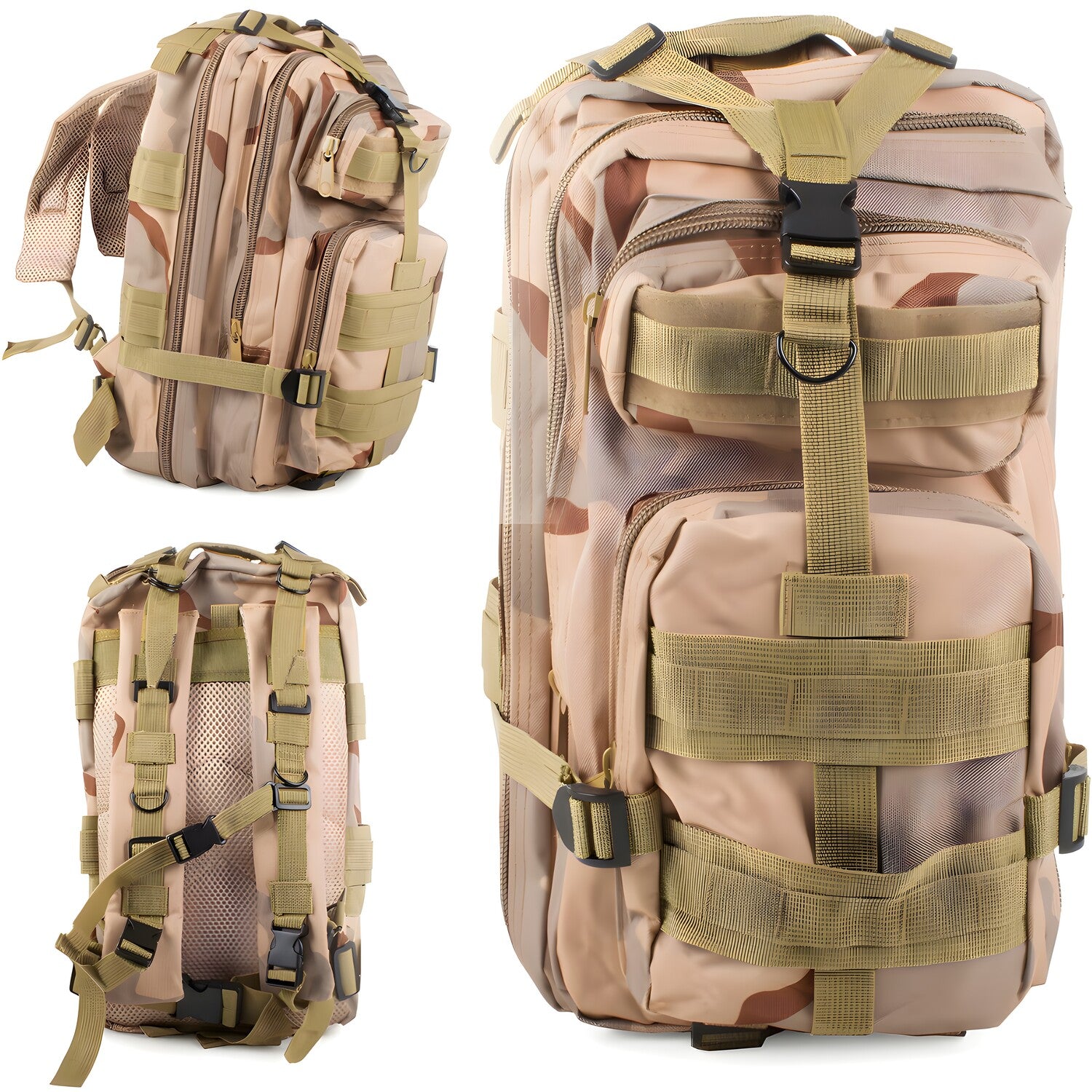 Taktički ruksak 30L - Smeđa KP39142