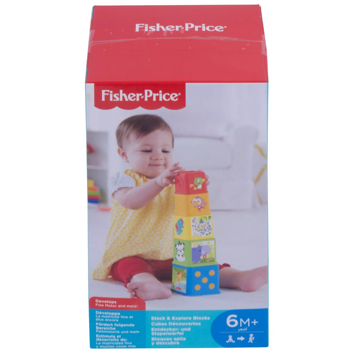Fisher-Price CDC52 igračka kocka za slaganje