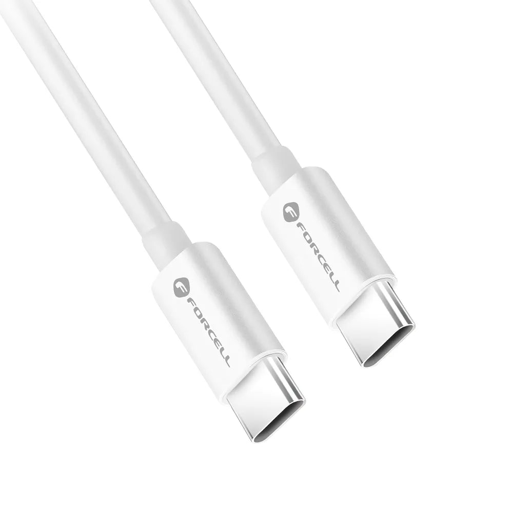FORCELL kabel Type-C na Type- C QC4.0 5A/20V PD 100W C339 3m bílý