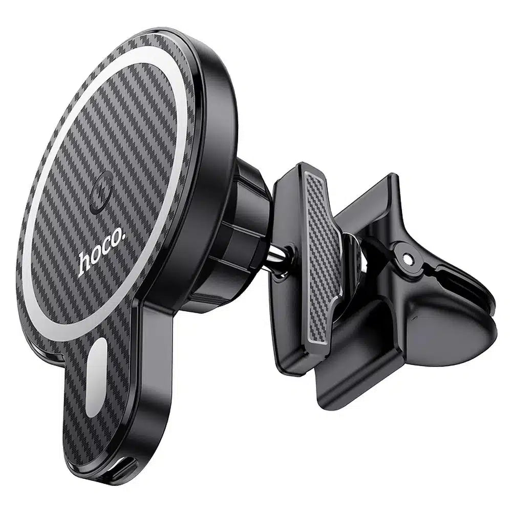 HOCO držák do ventilační mřížky s indukčním nabíjením a podporou MagSafe 15W CA85 černý