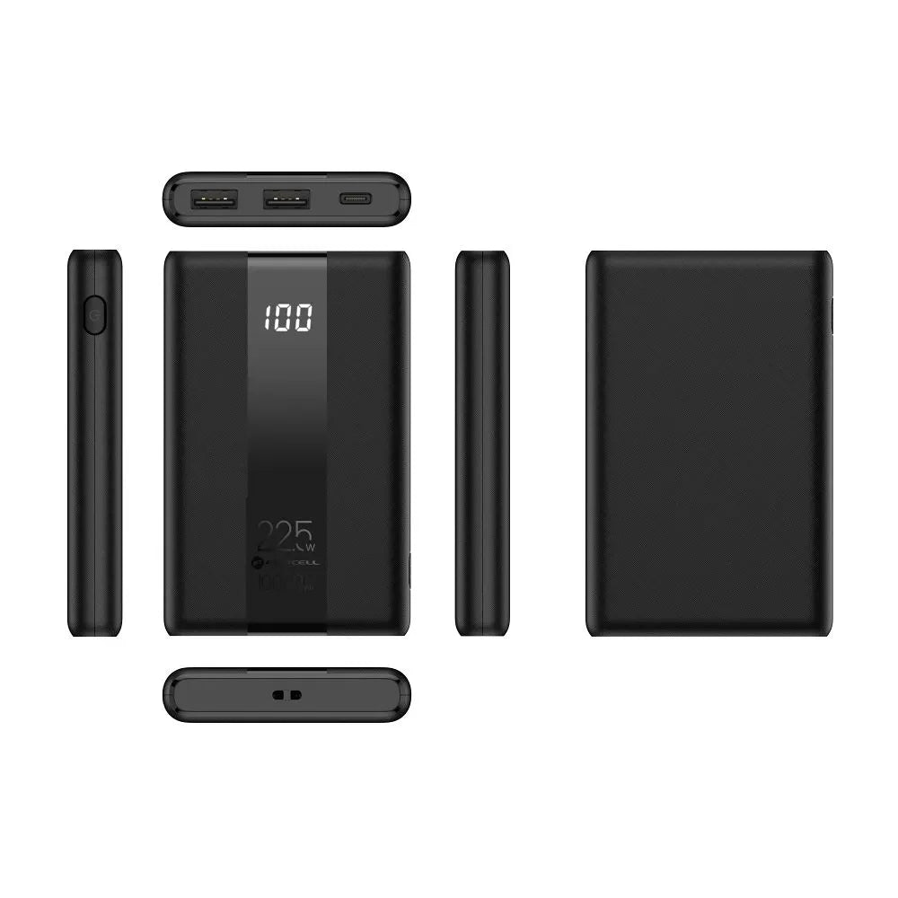 Powerbank Forcell F-Energy Energo P10K2 QC3.0 PD 3A 22.5W 10000 mAh černá