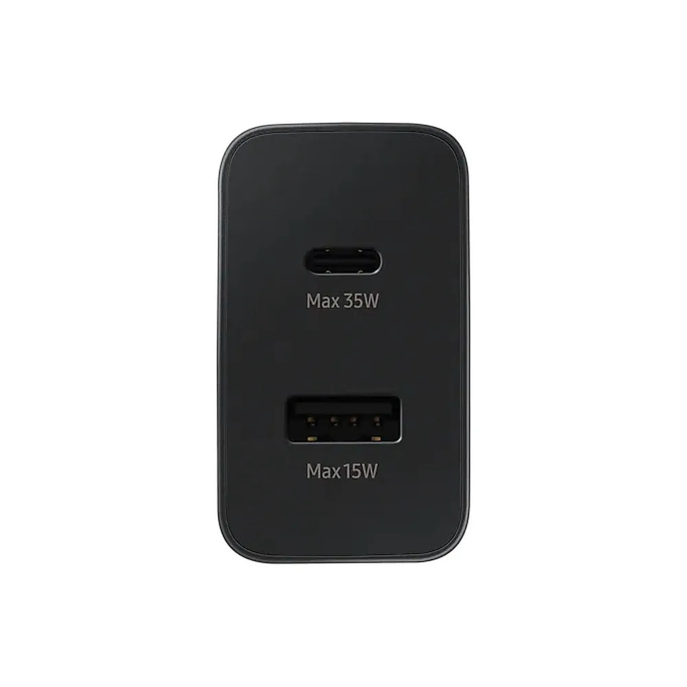 Originální rychlonabíječka Samsung EP-TA220NBEGEU 1x USB C 1x USB A 3A 35W černá