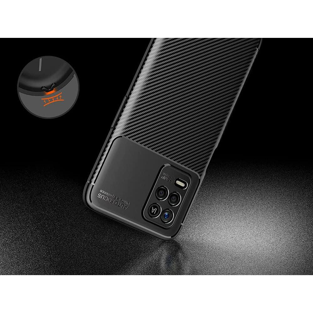 TECH-PROTECT TPU CARBON POUZDRO PRO REALME 8 5G / NARZO 30 5G