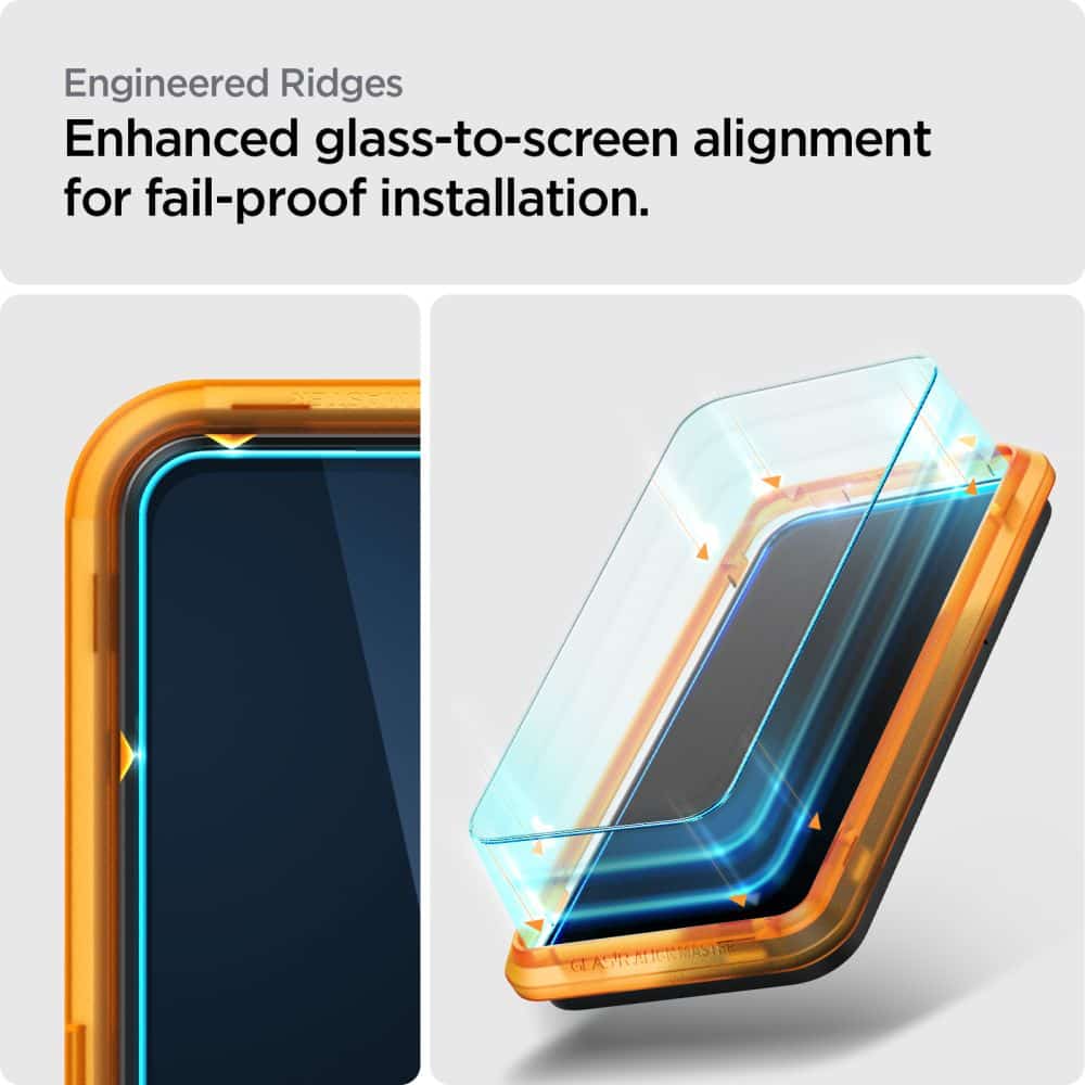 SPIGEN ALM GLAS.TR TVRZENÉ SKLO 2-KS PRO SAMSUNG GALAXY A23 5G / LTE (AGL05279) ČIRÉ