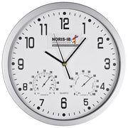 SAT ZIDNI S VLAGOMJEROM I TERMOMETROM MACMA 41238-06 BIJELI