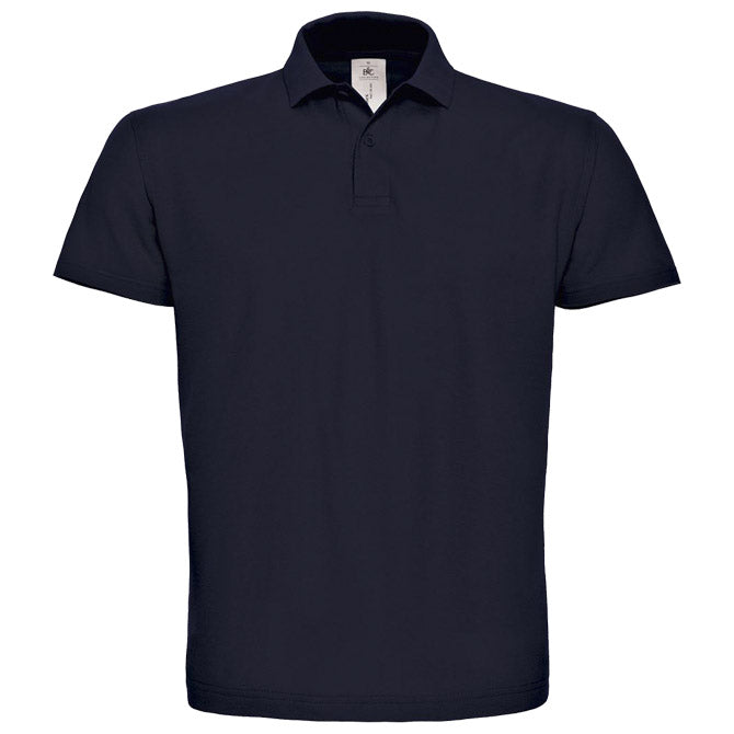 MAJICA KRATKI ROKAVI POLO B&C ID.001 180G TEMNO MODRA M