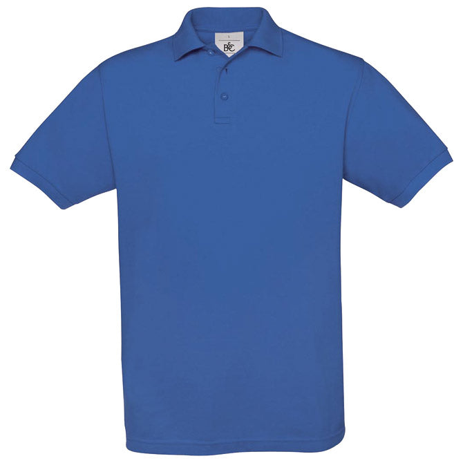 MAJICA KRATKI RUKAVI B&C SAFRAN POLO 180G ZAGREBAČKO PLAVA 2XL