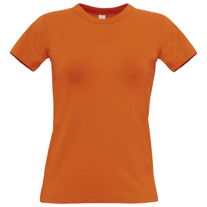 MAJICA KRATKI ROKAVI B&C EXACT WOMEN 190 ORANŽNA L!!