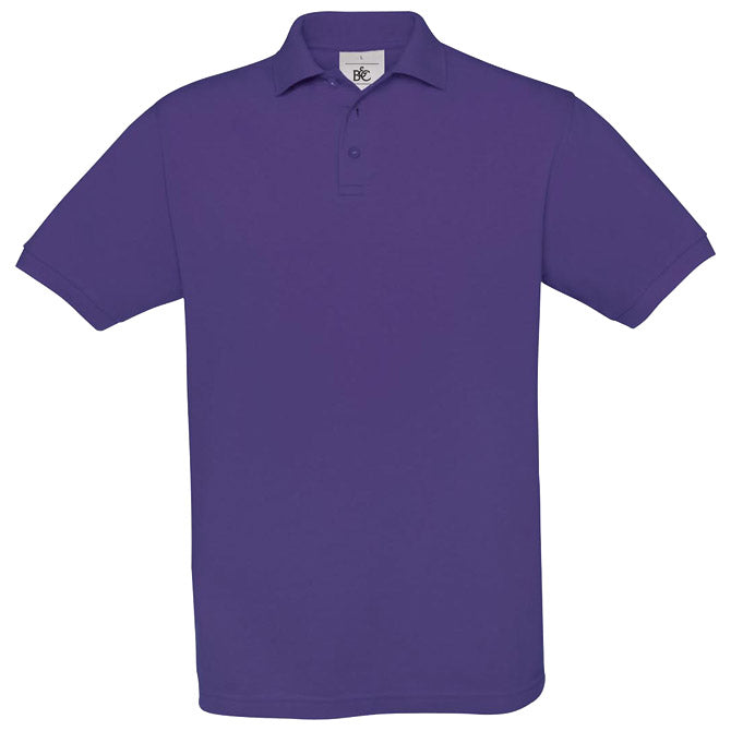 MAJICA KRATKI ROKAVI B&C SAFRAN POLO 180G VIJOLIČNA L-EOL!!