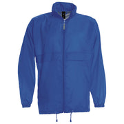 VJETROVKA S KAPULJAČOM ZIP UNISEX B&C SIROCCO ZAGREBAČKO PLAVA L