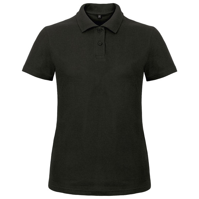 MAJICA KRATKI RUKAVI POLO B&C ID.001/WOMEN 180G CRNA L