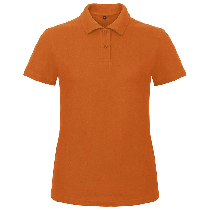 MAJICA KRATKI RUKAVI POLO B&C ID.001/WOMEN 180G NARANČASTA 2XL!!