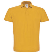 MAJICA KRATKI RUKAVI POLO B&C ID.001 180G ZLATNO ŽUTA M
