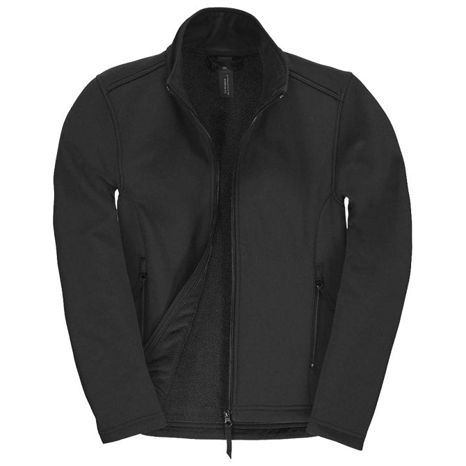 JAKNA ZIP ŽENSKA B&C ID.701 SOFTSHELL/WOMEN CRNA L