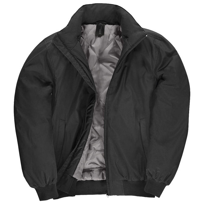 JAKNA ZIP MUŠKA B&C CREW BOMBER CRNA M