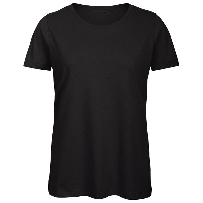 MAJICA KRATKI ROKAVI B&C INSPIRE T/WOMEN 140G ČRNA XL