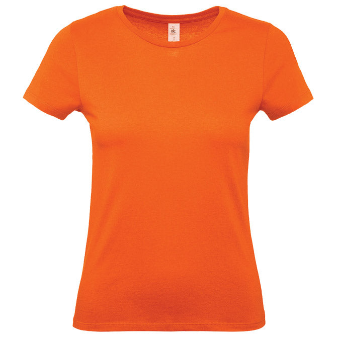 MAJICA KRATKI ROKAVI B&C #E150/WOMEN ORANŽNA S
