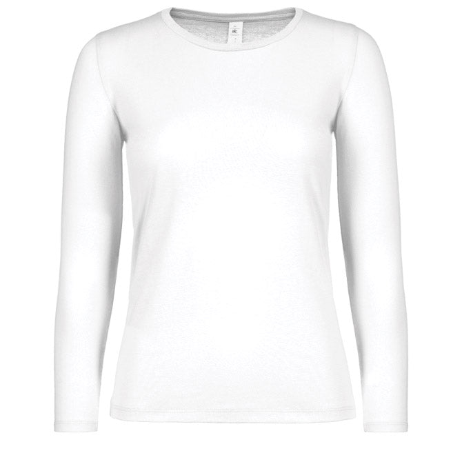 MAJICA DUGI RUKAVI B&C #E150/WOMEN LSL BIJELA 2XL
