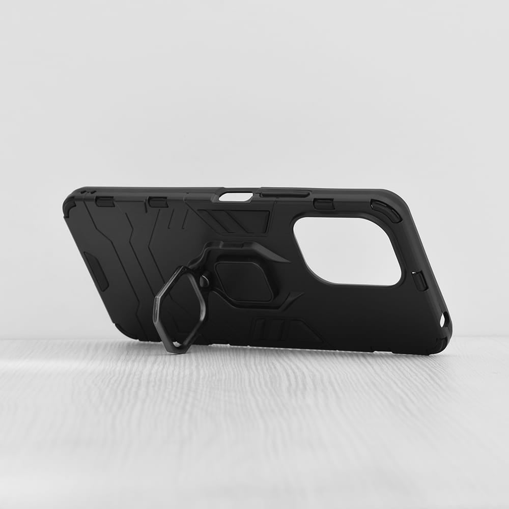 Techsuit Silicone Shield maska za Xiaomi Redmi 13C 4G / 13C 5G / Poco M6 / C65-crna