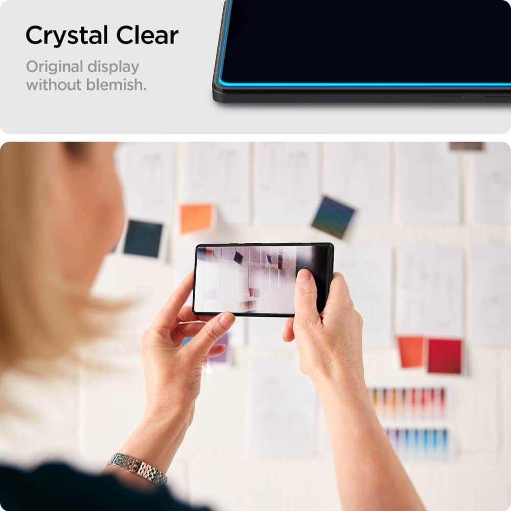 SPIGEN GLAS.TR SLIM TVRZENÉ SKLO 2ks PRO XIAOMI REDMI NOTE 12 5G / POCO X5 5G ČIRÉ