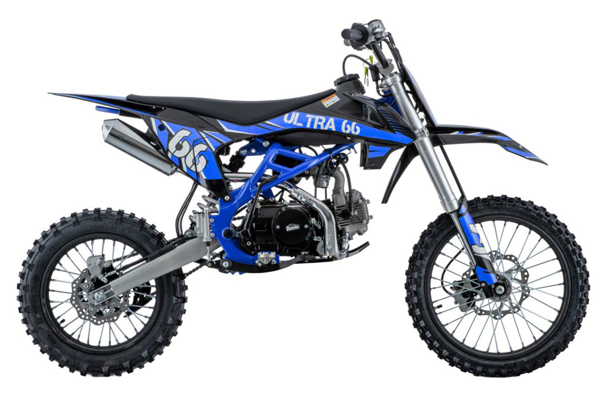 Cross motor na benzin ULTRA 66 125cc - Plavi