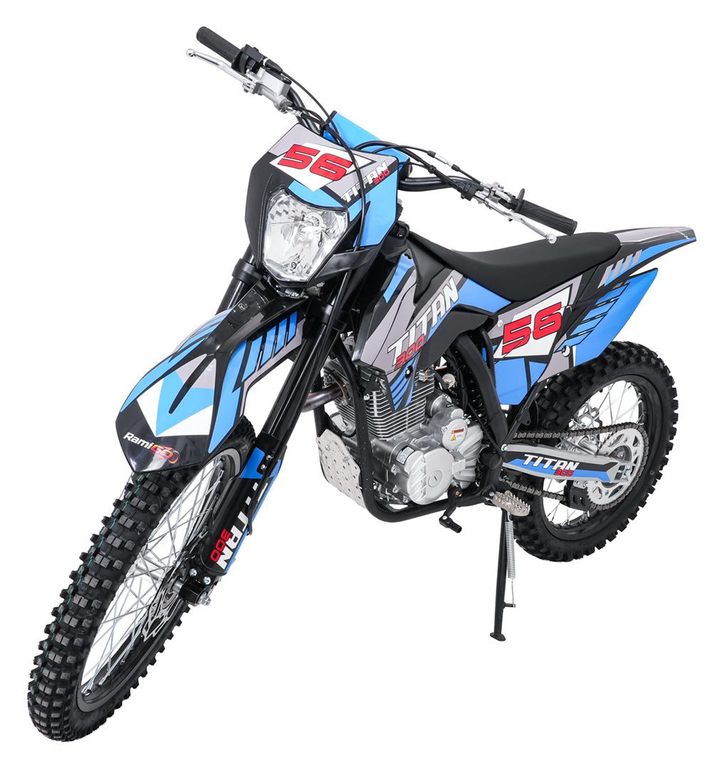 Cross motor na benzin TITAN 300cc - plavi